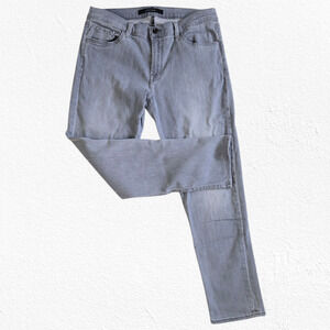 J Brand Gray Resonance Wash Mid Rise Stretch Sadey Skinny Jeans Gray Size 27